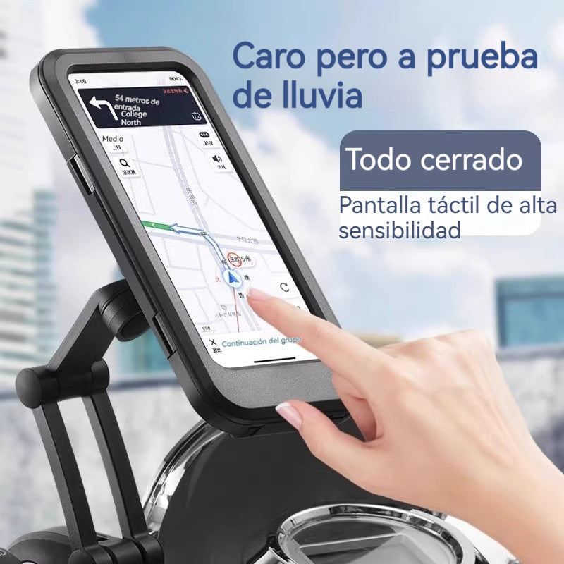 Soporte para Teléfono Móvil Impermeable para Motocicleta