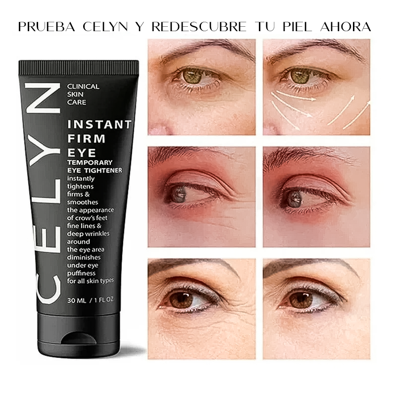 Crema anti-ojeras y arrugas instantánea Celyn