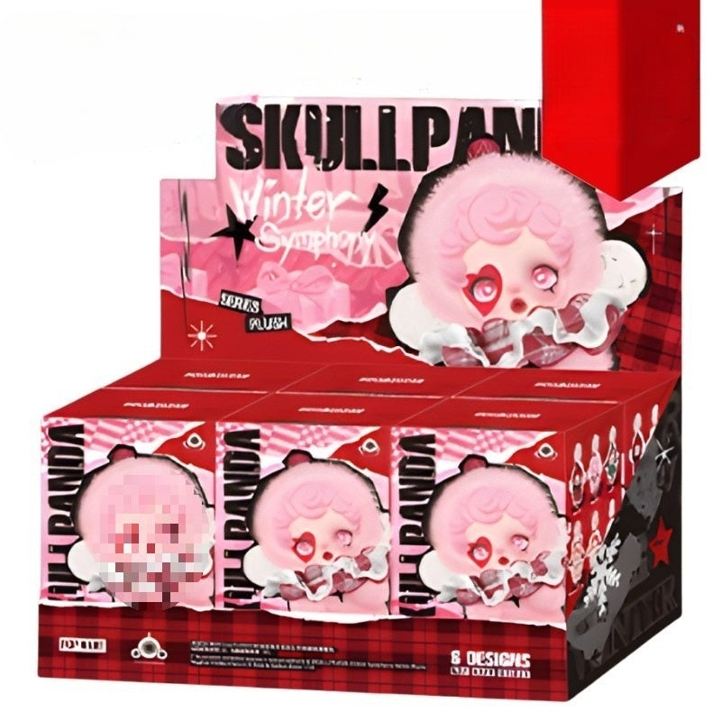 Llavero de Peluche de POP MART SKULLPANDA en Caja Sorpresa