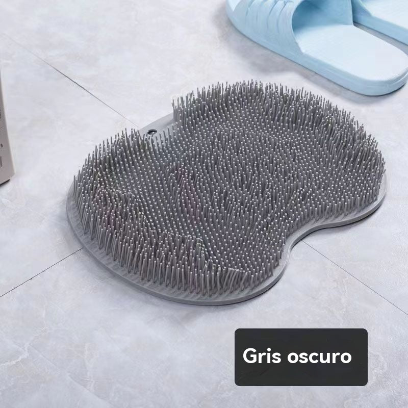 Almohadilla de masaje de silicona para limpieza de pies