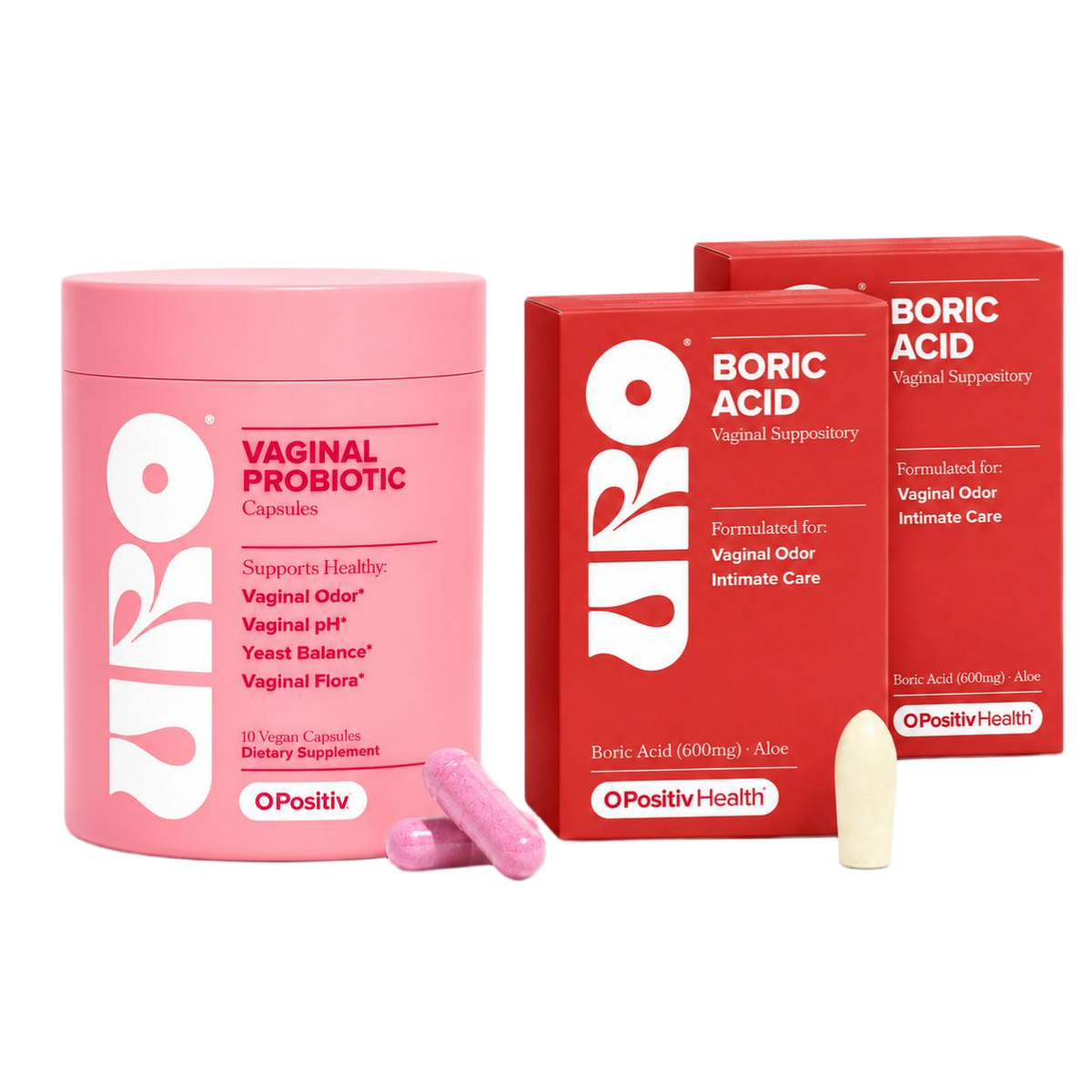 Tratamiento Completo URO: Óvulos y Probióticos