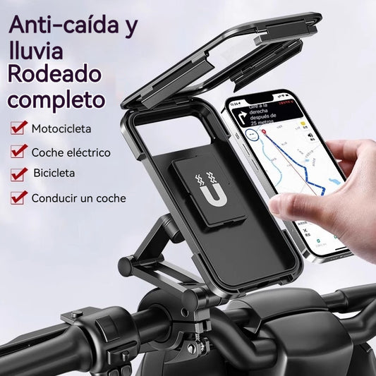 Soporte para Teléfono Móvil Impermeable para Motocicleta