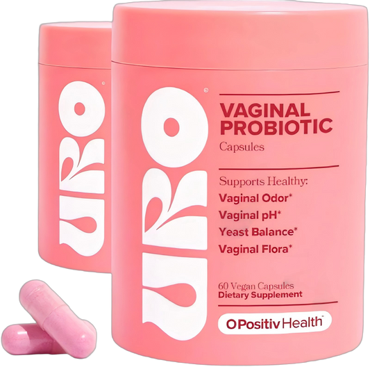 Cápsulas probióticas vaginales URO (2 frascos)