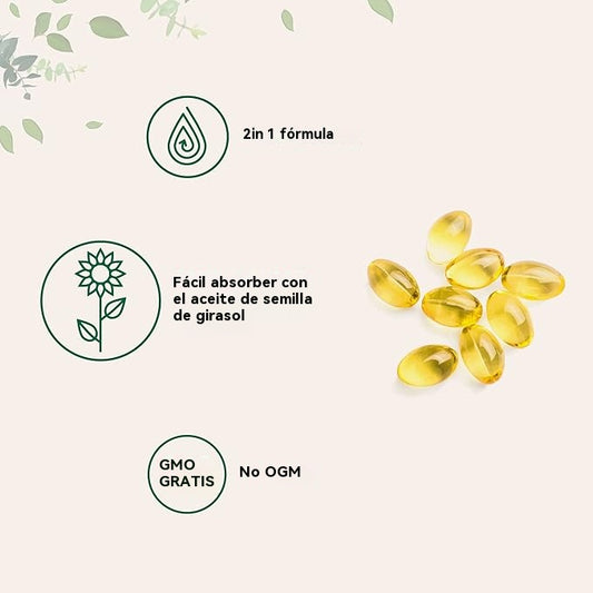 Microingredientes Vitamina D3 5000 UI con K2 100 mcg