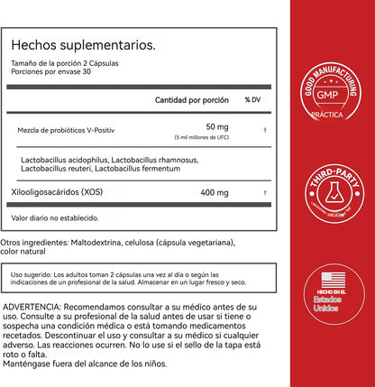 Cápsulas probióticas vaginales