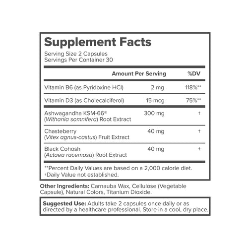 Vitaminas MENO para la menopausia