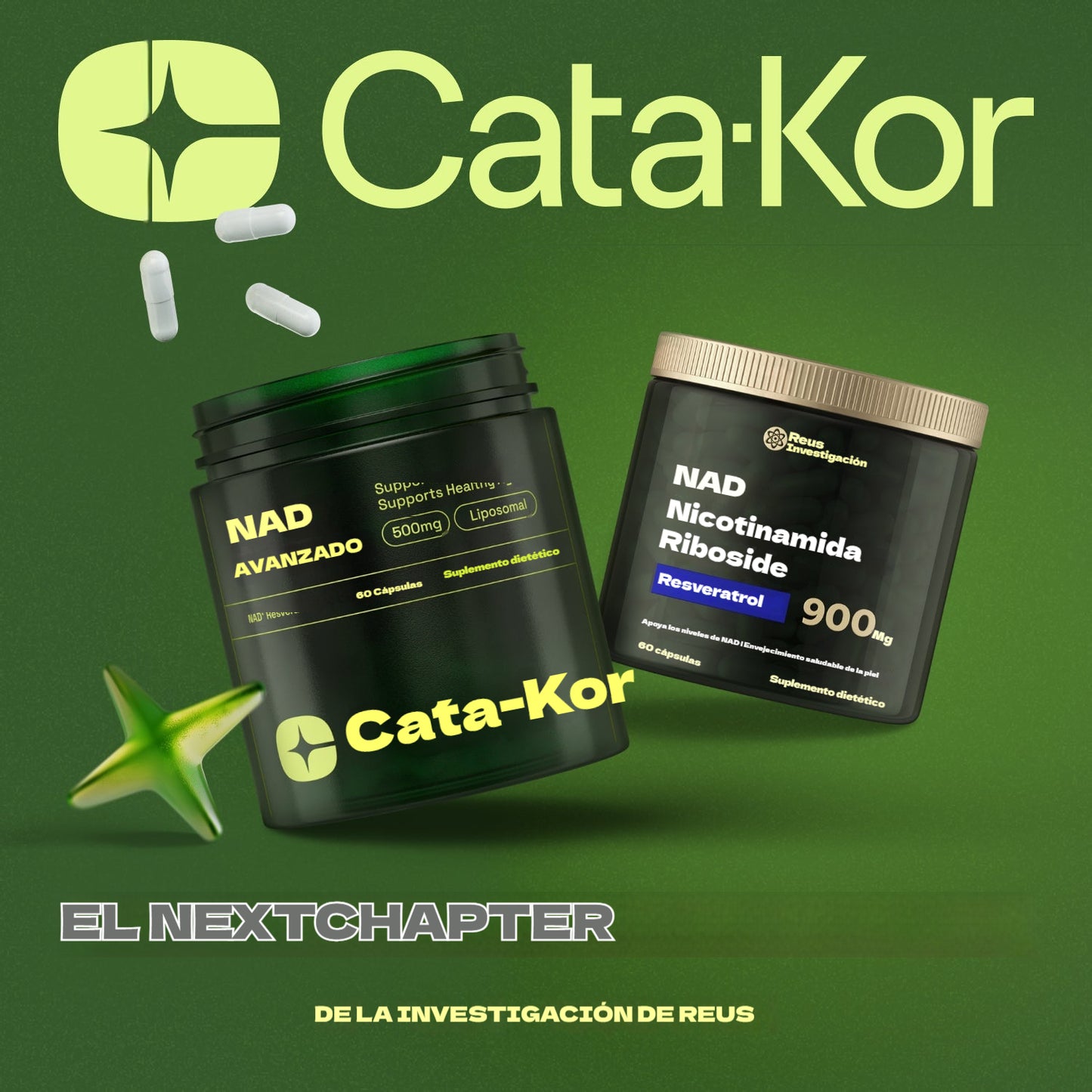 Suplementos de NAD+ para la energía, la concentración y el antienvejecimiento de la piel