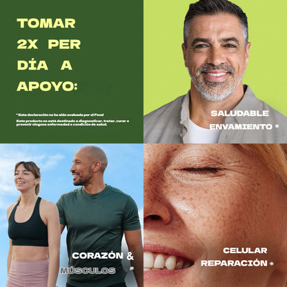 Suplementos de NAD+ para la energía, la concentración y el antienvejecimiento de la piel