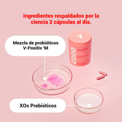 Cápsulas probióticas vaginales