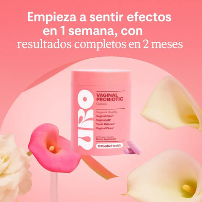 Cápsulas probióticas vaginales URO (2 frascos)