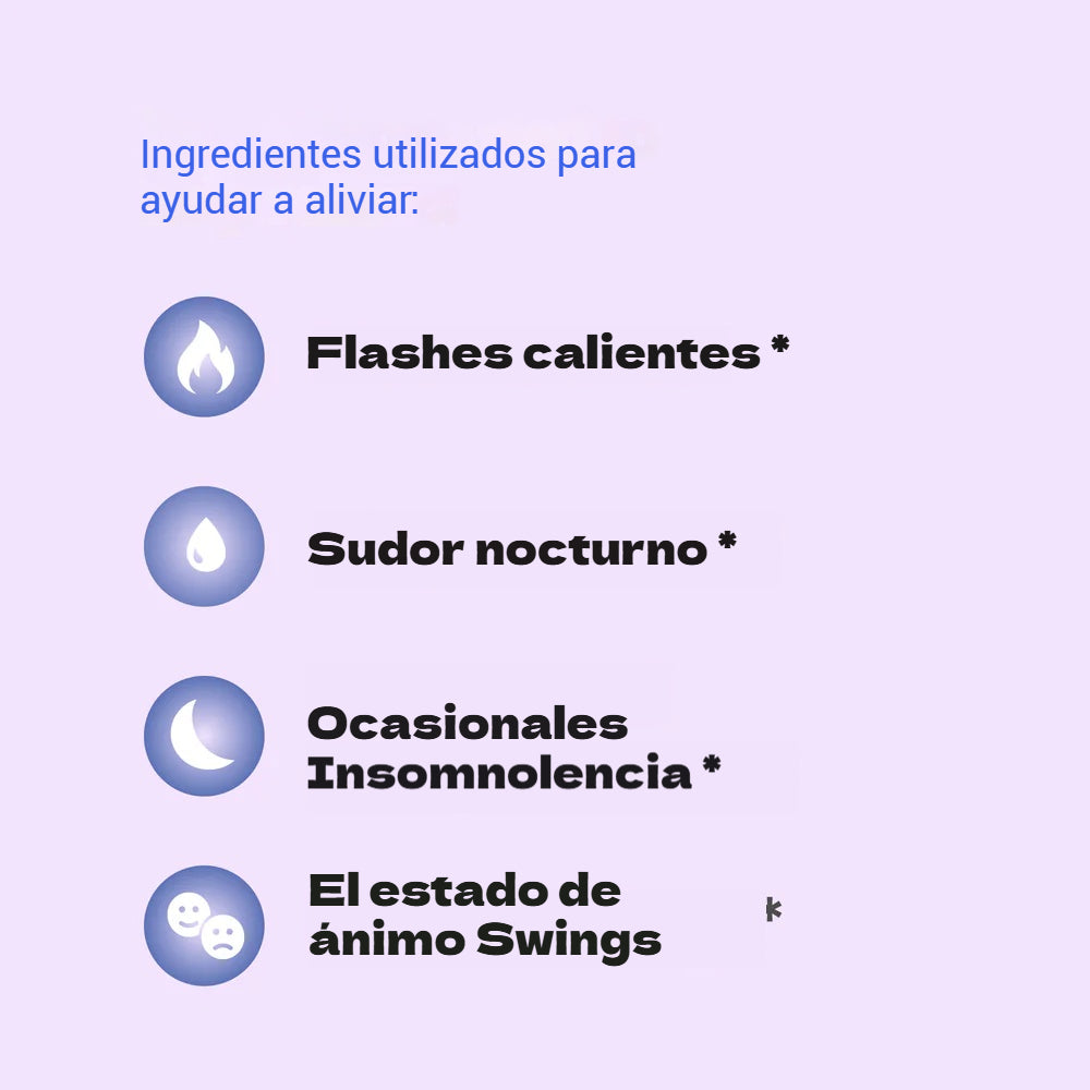 Vitaminas MENO para la menopausia