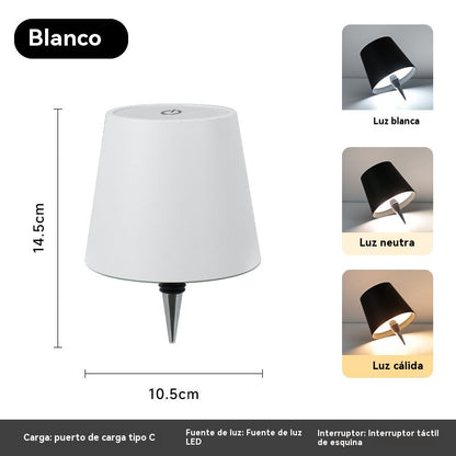 Luz enchufable para botella de vino