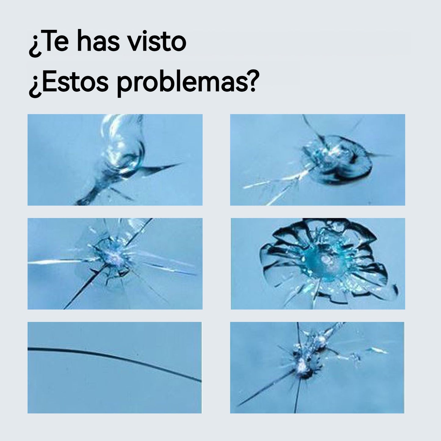 Reparación de Nanolíquido para Vidrios de Automóviles