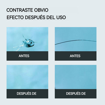 Reparación de Nanolíquido para Vidrios de Automóviles