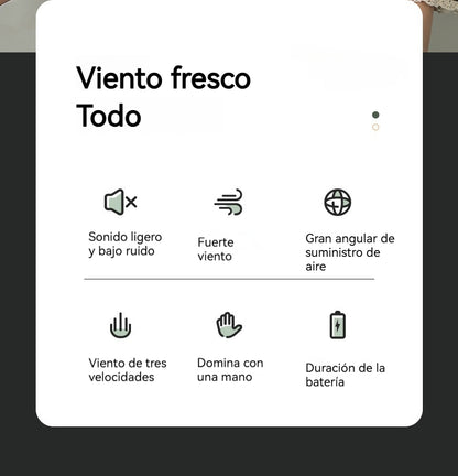Ventilador Portátil de Cintura
