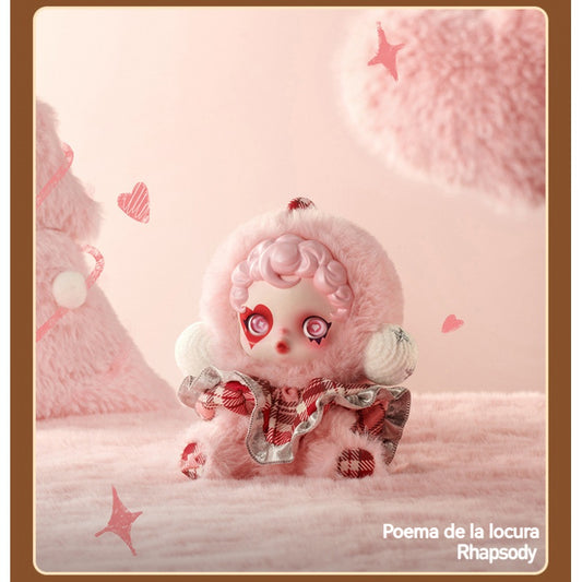 Llavero de Peluche de POP MART SKULLPANDA en Caja Sorpresa