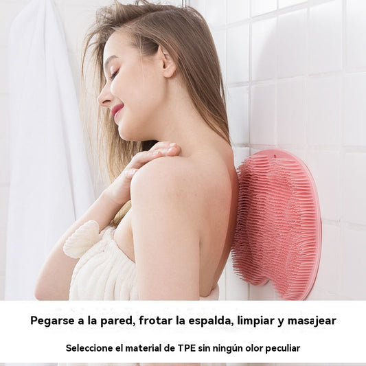 Almohadilla de masaje de silicona para limpieza de pies