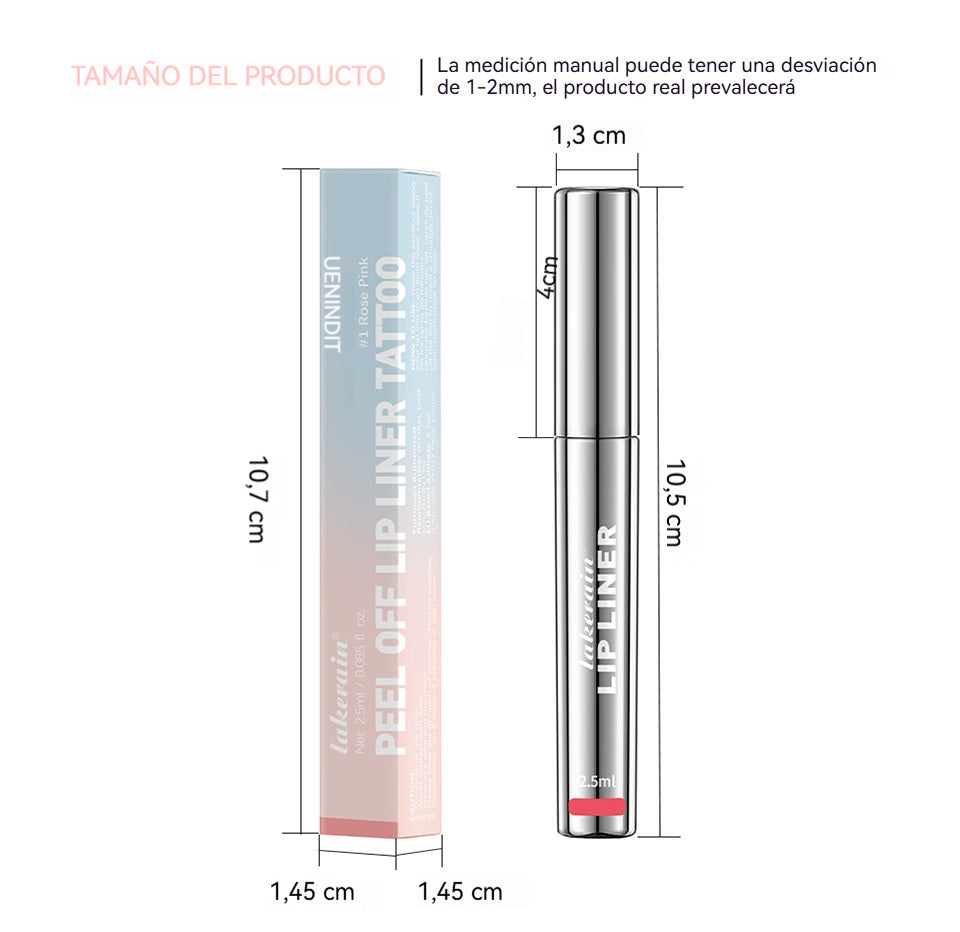 Delineador de labios despegable (Compra dos y llévate dos gratis)
